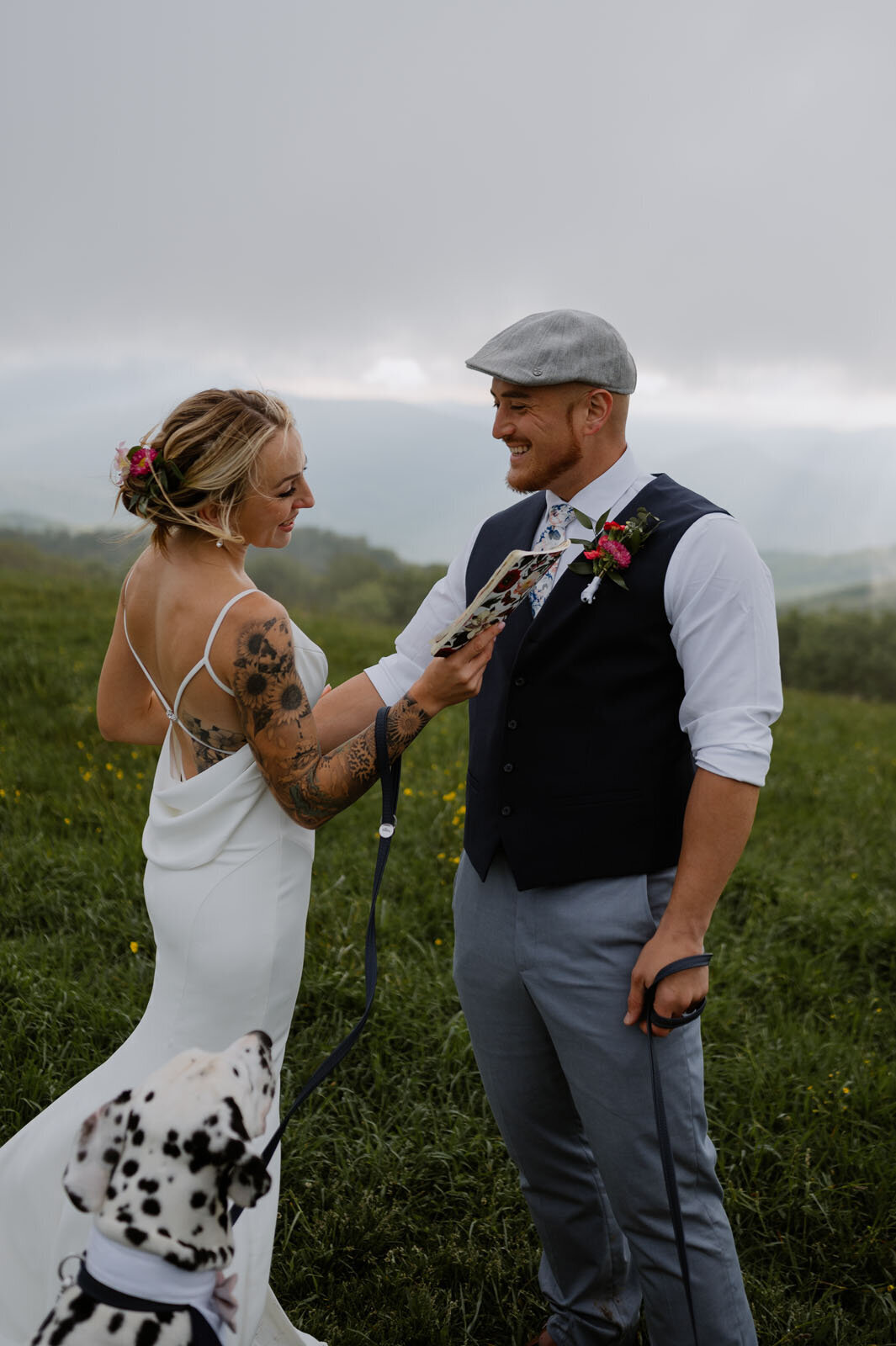 Asheville Elopement Photographer - Max Patch Elopement - Karen Norian Photography-Sarah and Patrick-7403