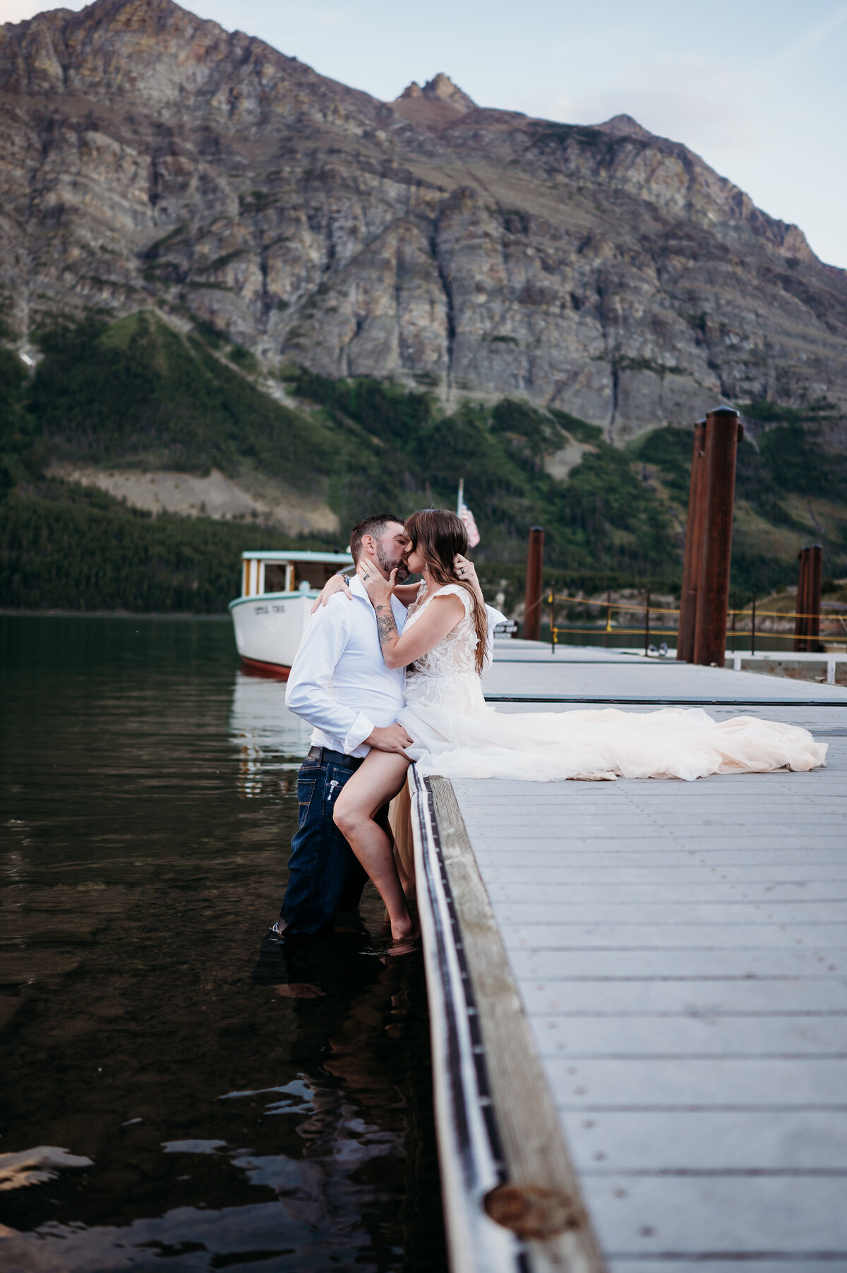 Glacier National Park Montana Elopement and Wedding Photographer