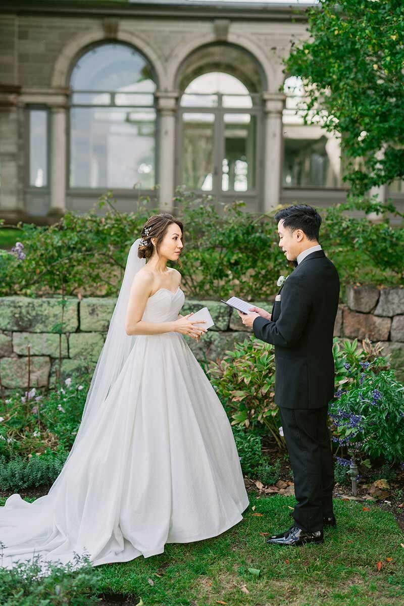 Eolia Mansion wedding in spring