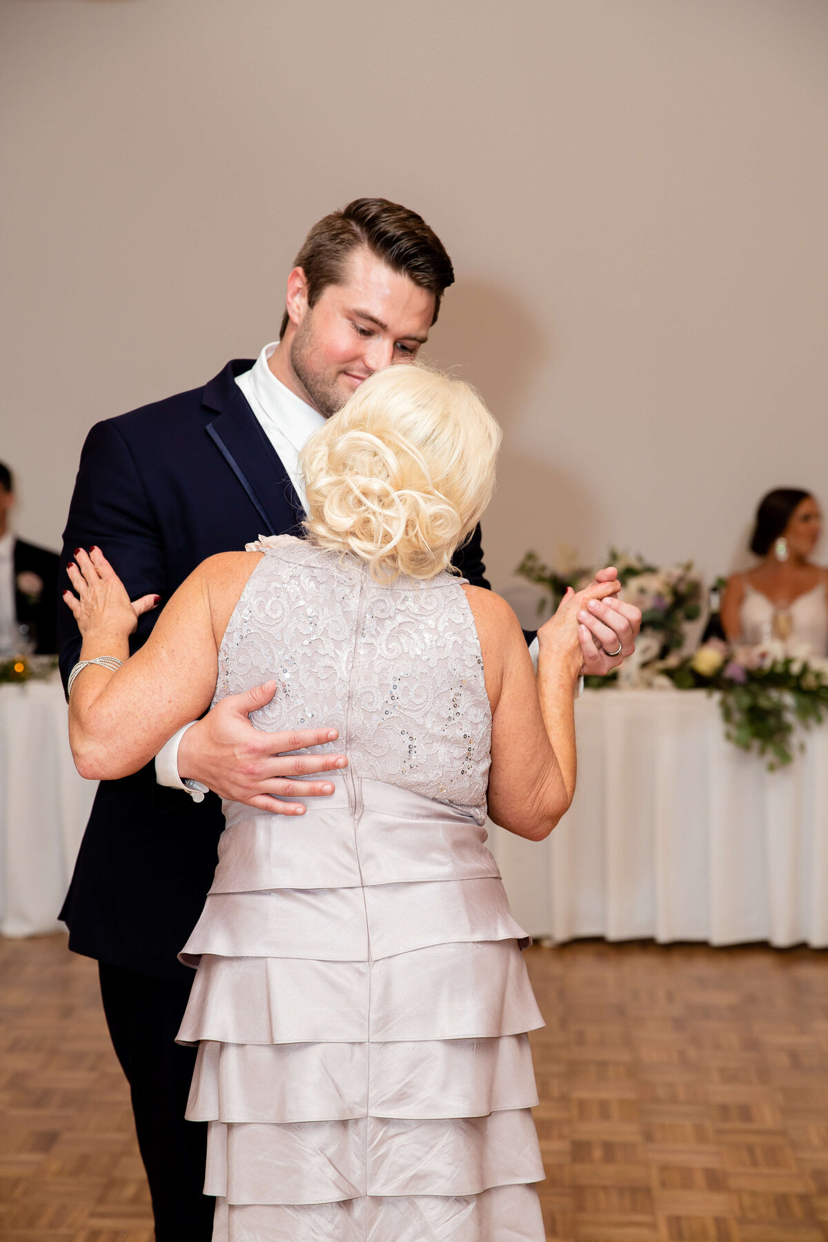 Mother and son dance at Stones River Country Club wedding
