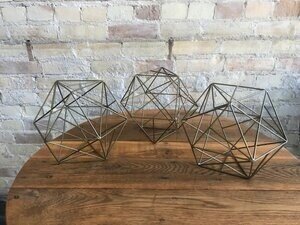 Geometric Sculptures (Set of 2)