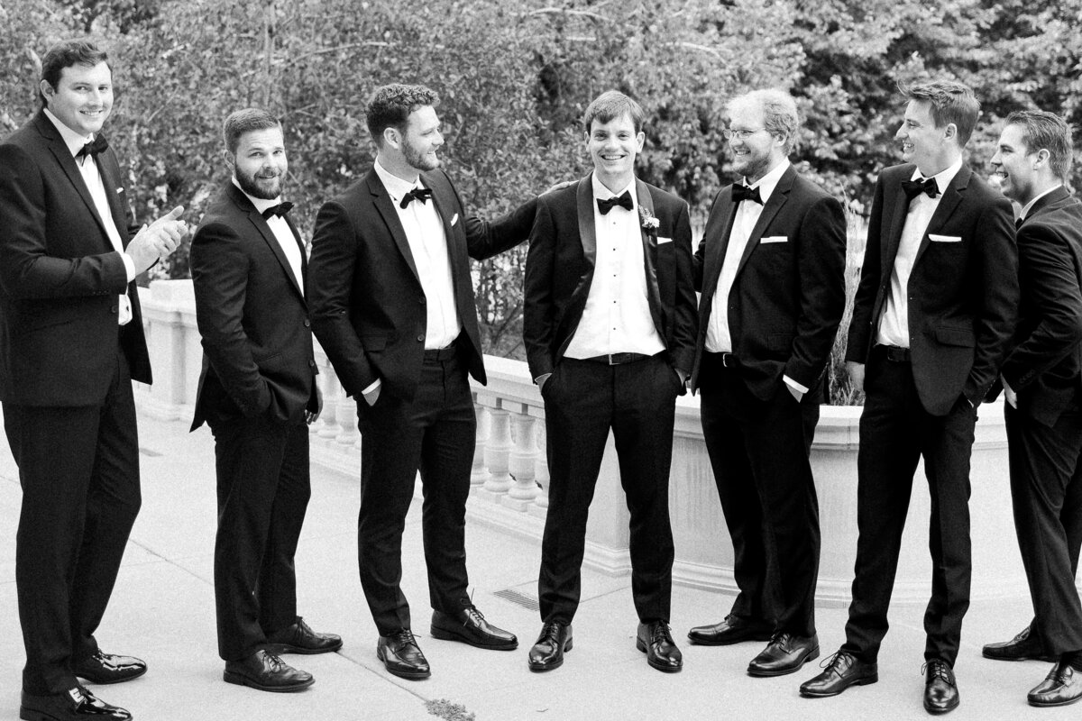 Photo of groomsmen