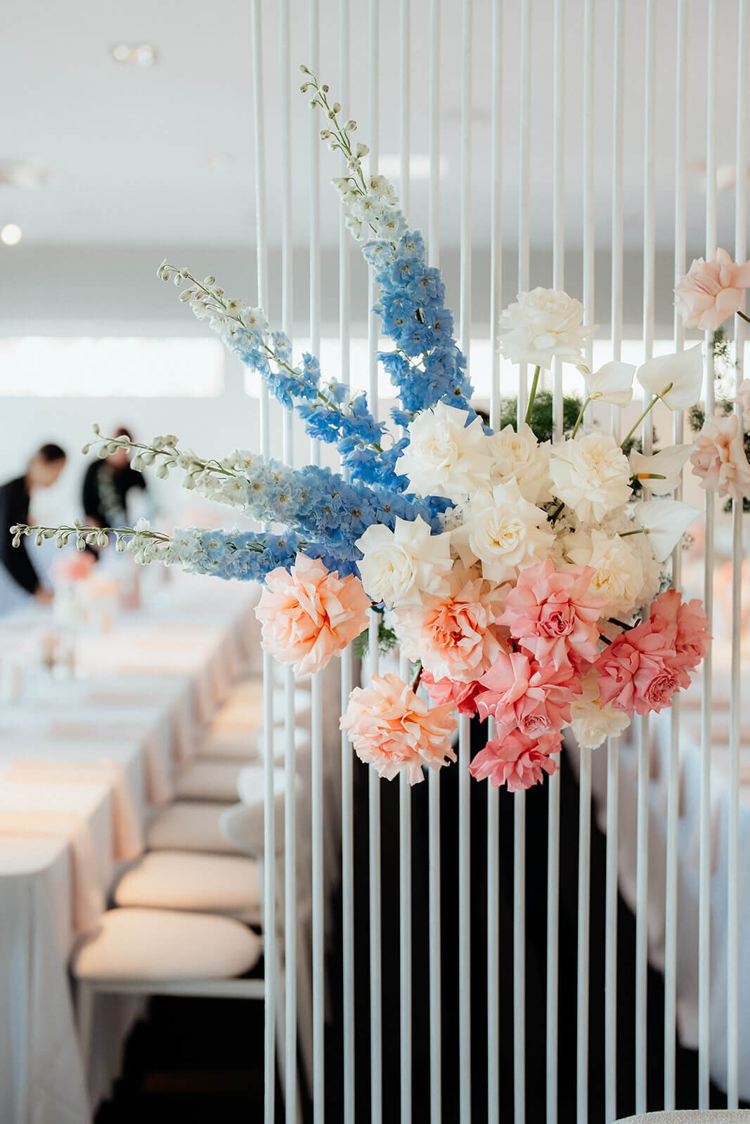 Florals at reception