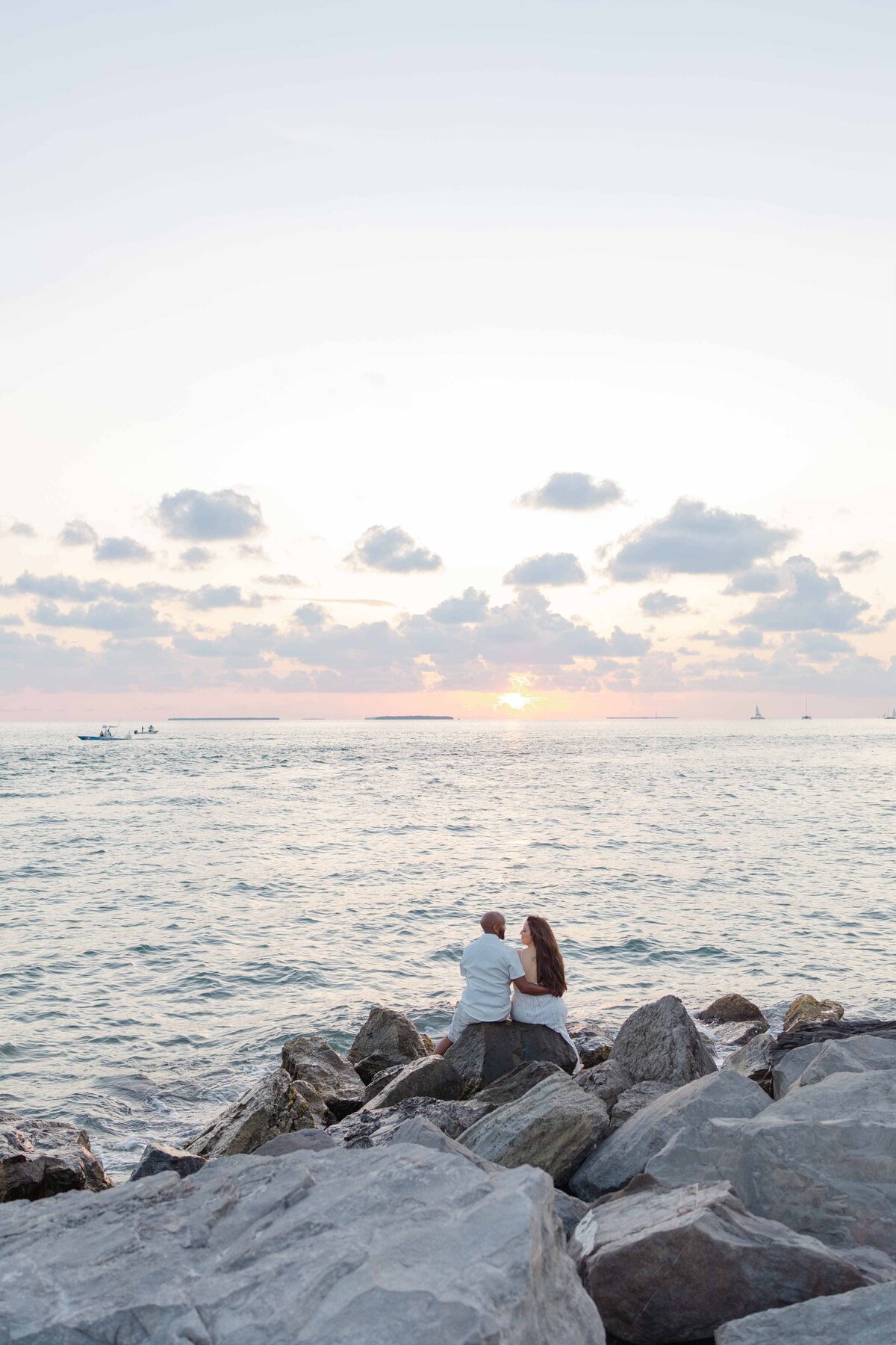 The wedding of Mente Bezuneh and Makenzie Harris in Florida Keys