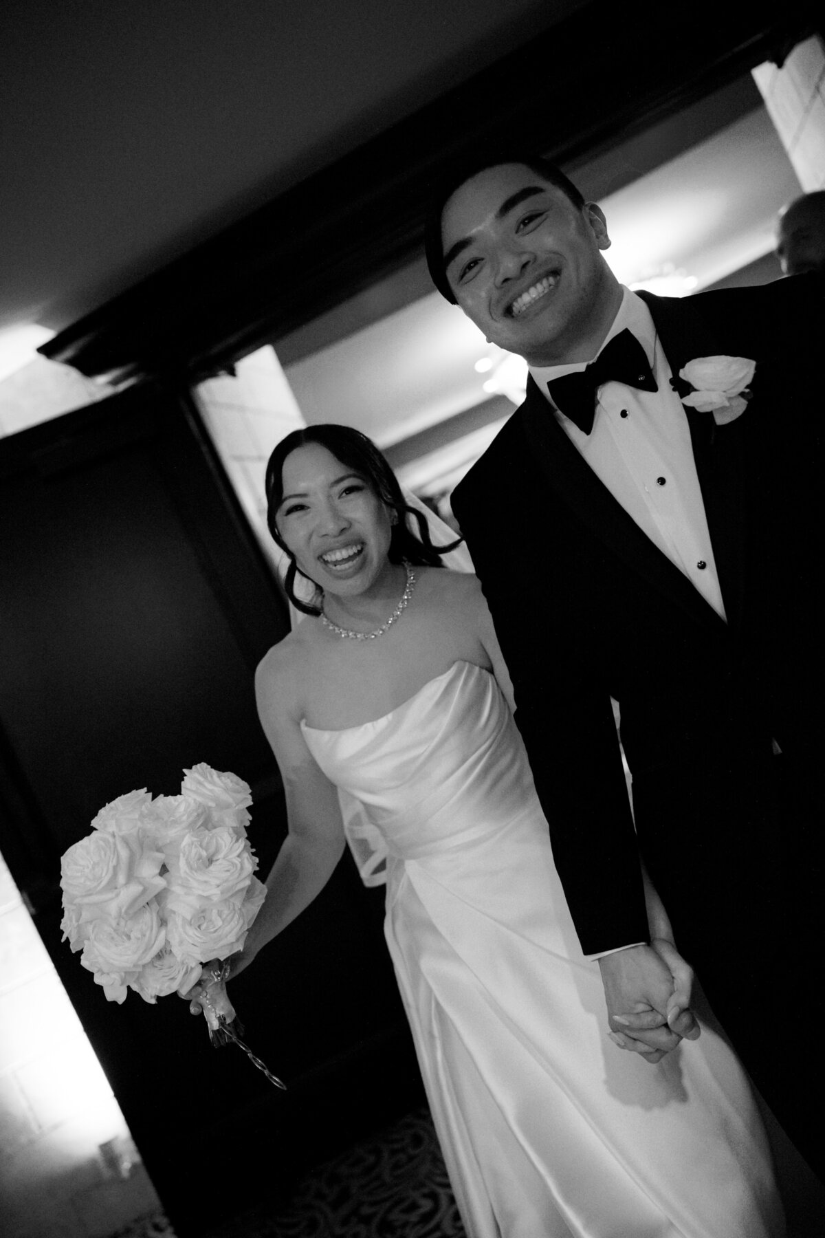 A photo of the wedding ceremony at the Hotel Zaza wedding in Houston.