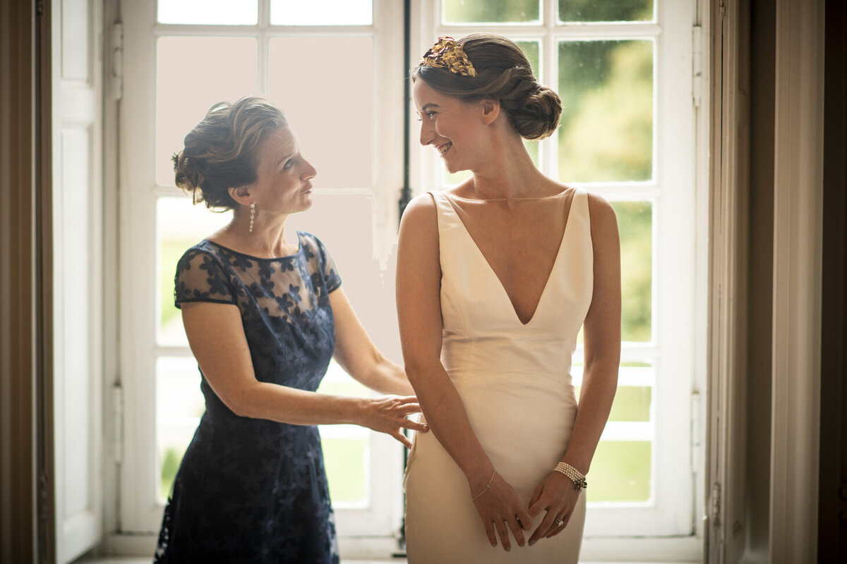 Wedding Hair Makeup Château in Normandy France