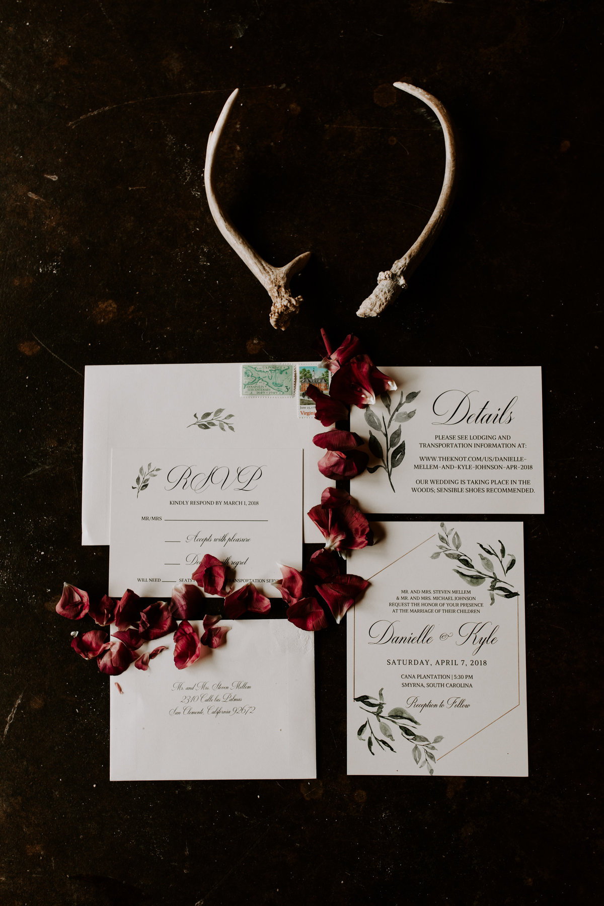 South Carolina Forest Wedding _ Danielle & Kyle Emily Magers Photography-1