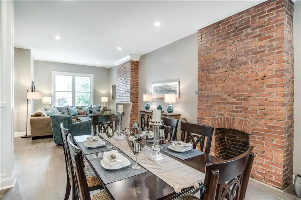 Bright and inviting staged dining showcasing functional design for quick home sale