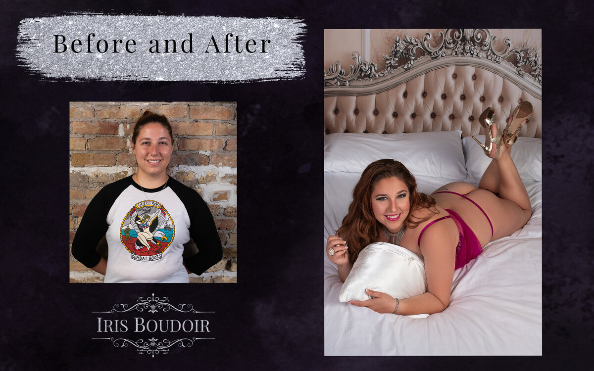Iris Boudoir before and after 7