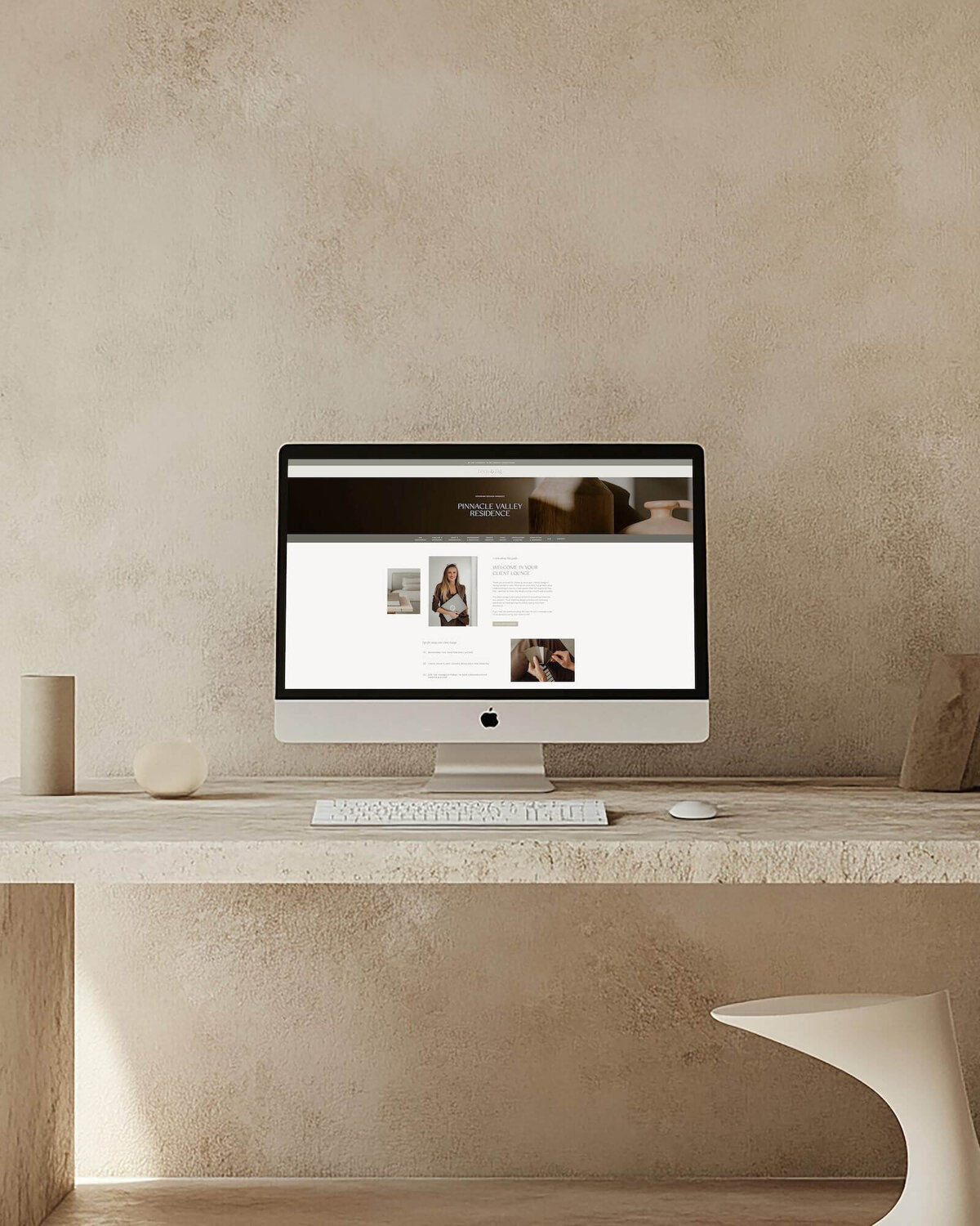 Interior Design Client Portal for Showit | Wonderlik Webdesign