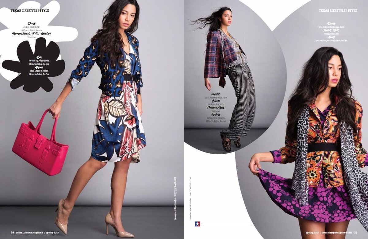 Fashion-model-magazine-pattern-mixing
