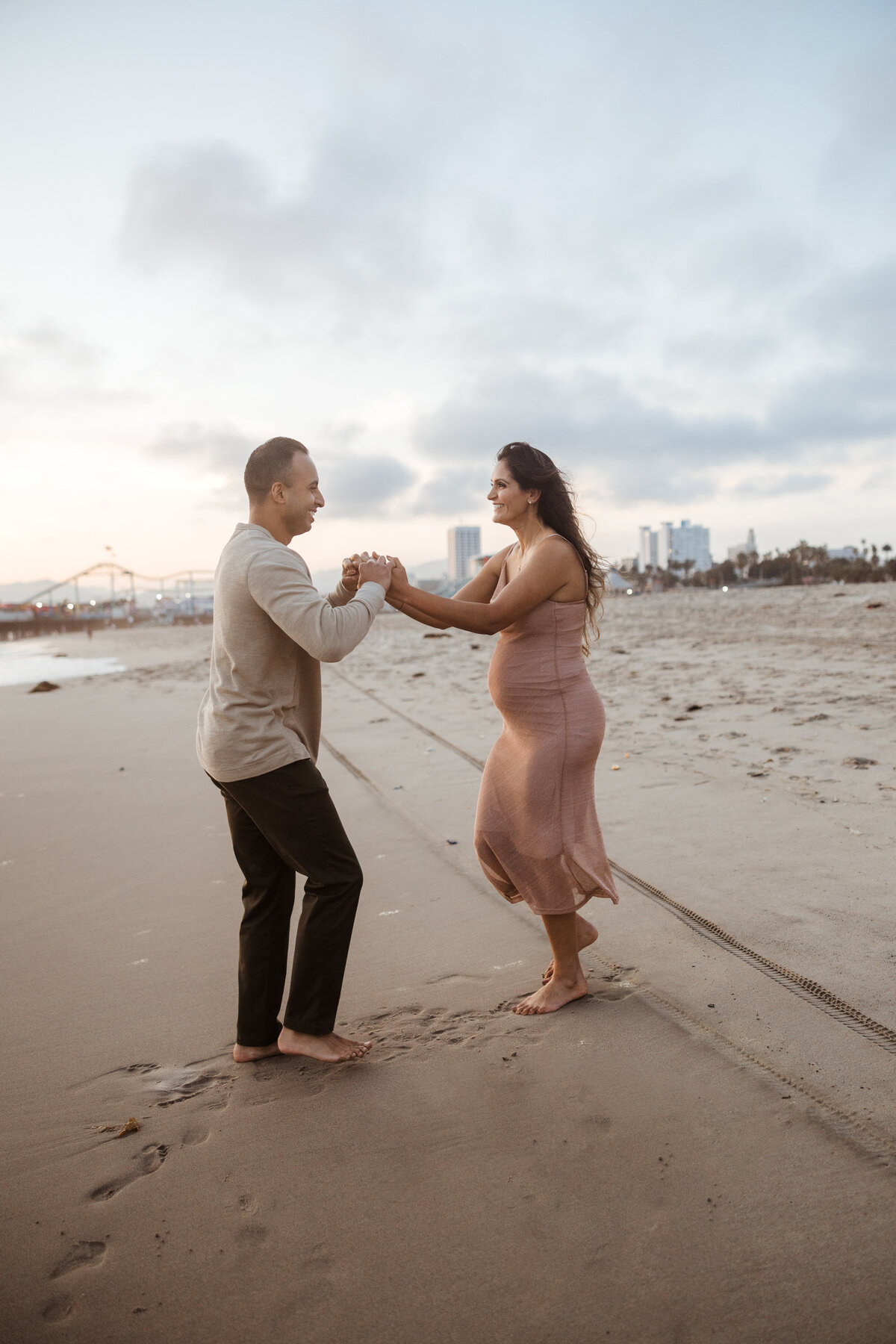 Santa Monica Beach Maternity Photography 101