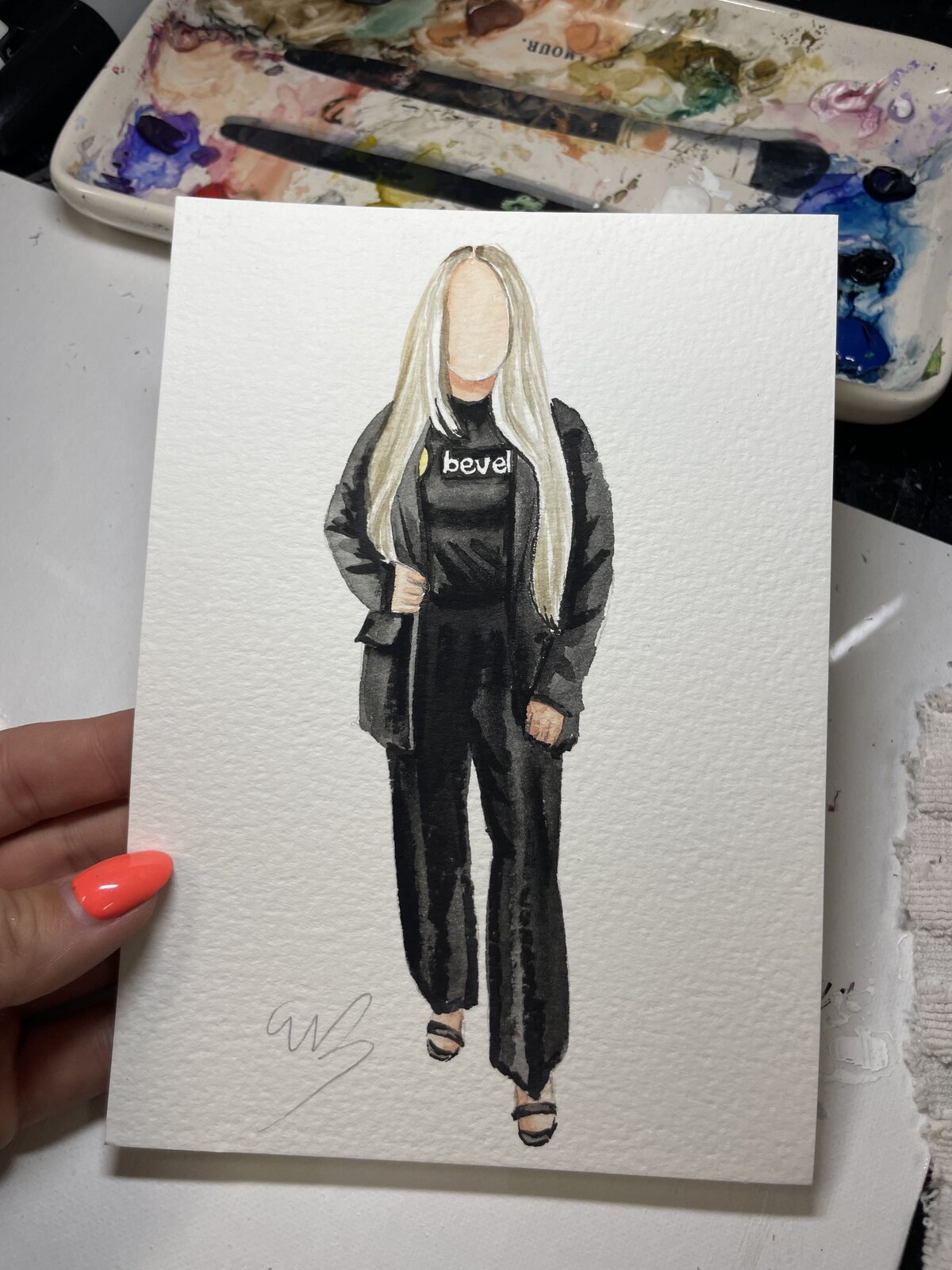 Live Guest Portrait - Corporate Event 