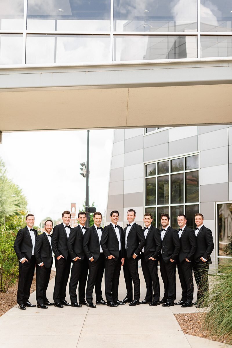 Classic Wedding at City Church of Evansville with Reception at ECC111