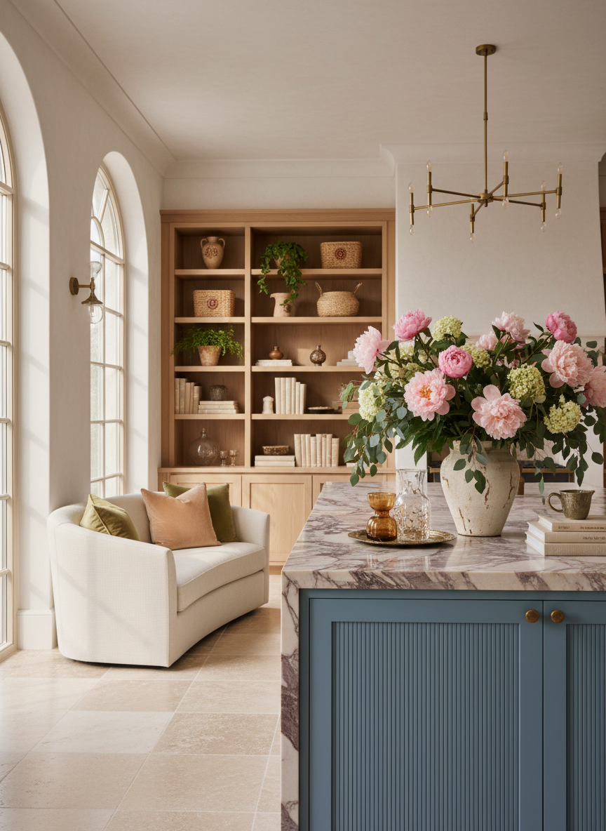 Firefly_Gemini Flash_A luxury, European-inspired interior with soft natural light and a warm, organic pale 102561