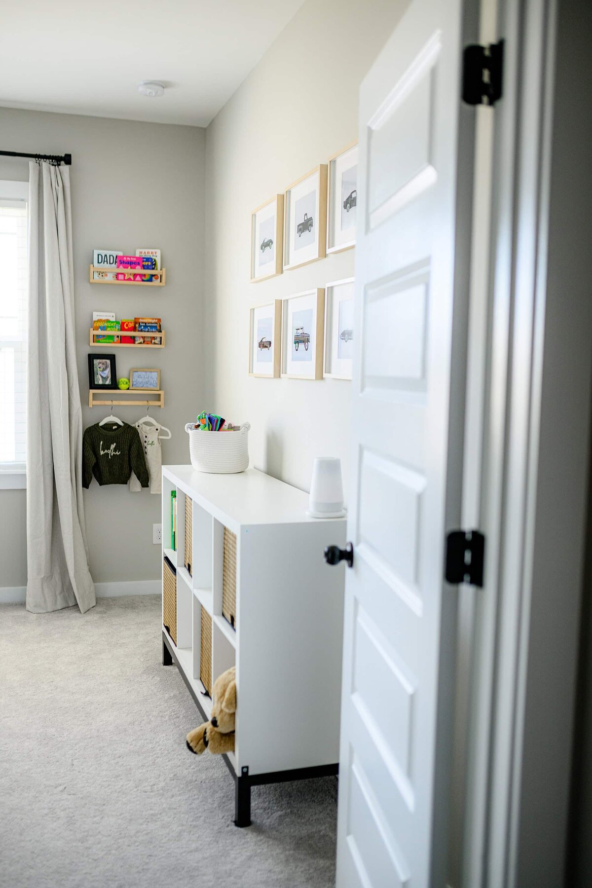 newborn nursery in a charlotte area home