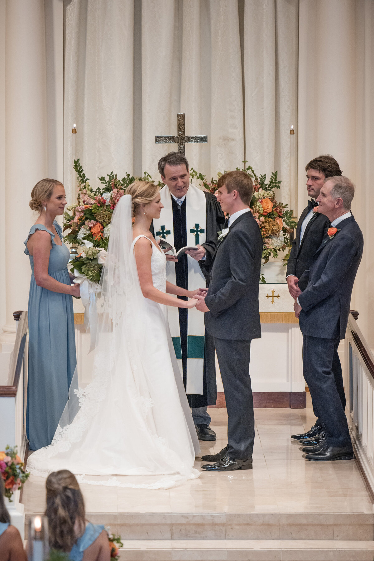 Wedding Ceremony at Trinity Church