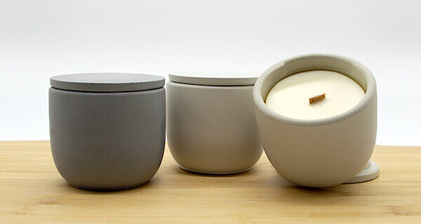 Cement Candles