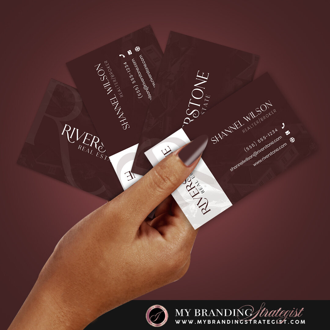 Mockup - Business Card - Riverstone