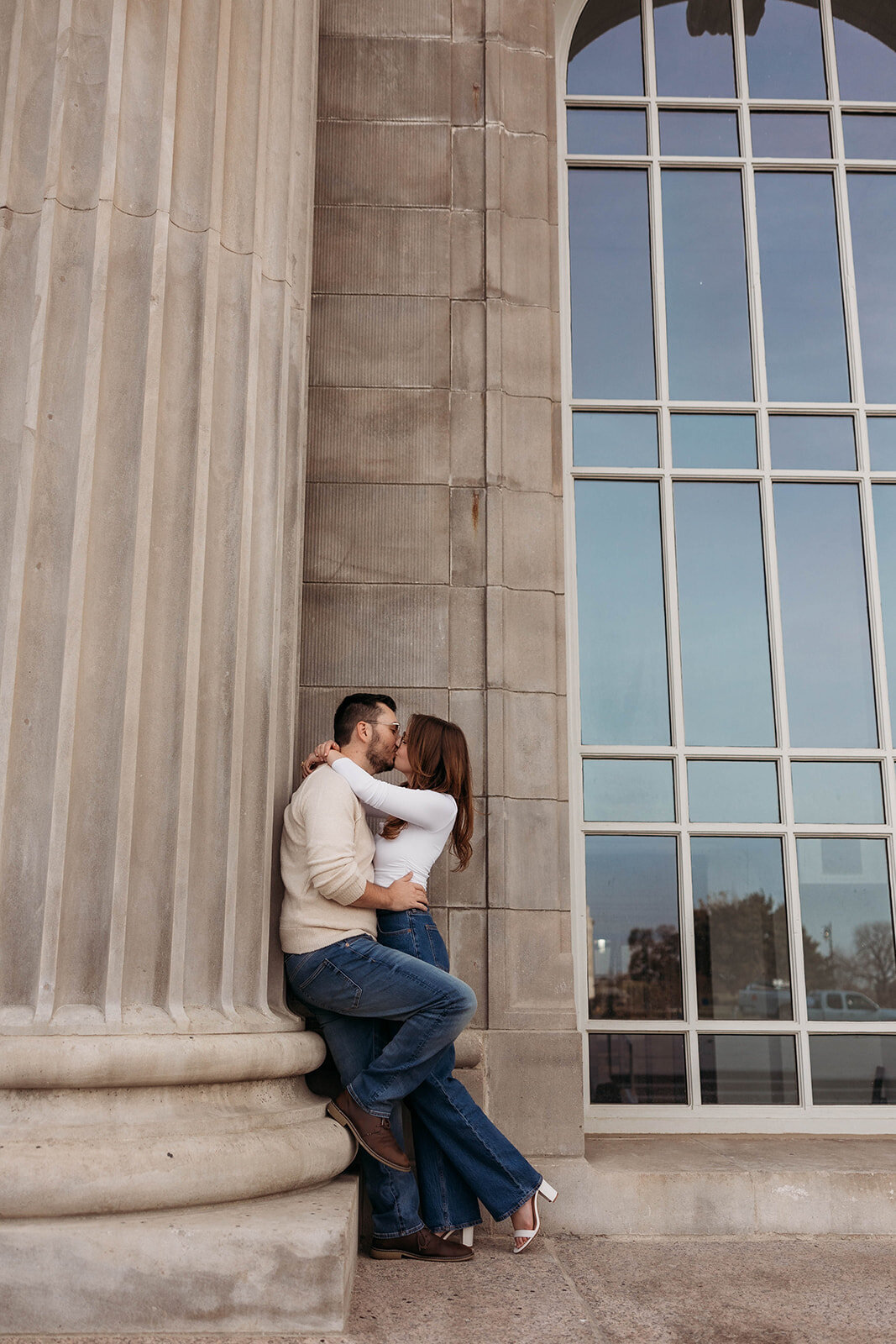 Michigan Central Station Engagement Session Detroit Michigan K. E. Rogers Photography-46