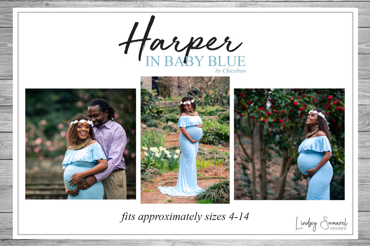 LS Maternity Closet Harper Baby Blue