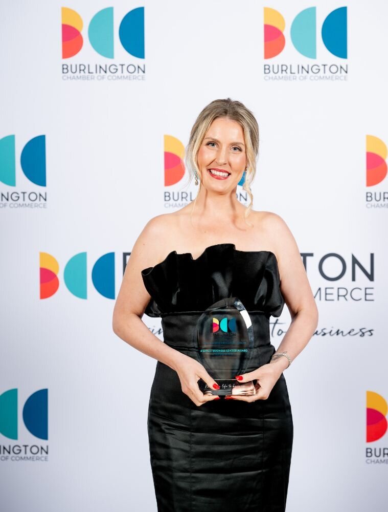 Ashley-Deland-Burlington-Chamber-Award
