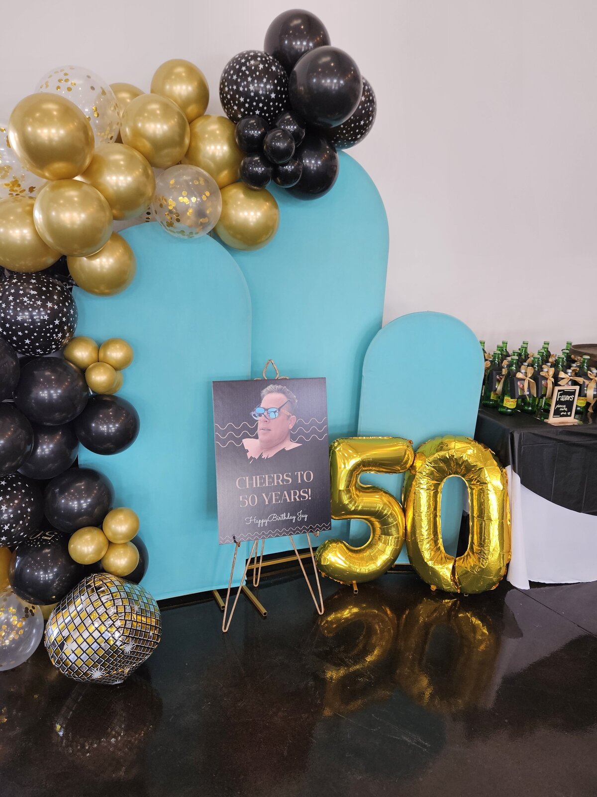 50th birthday party at Diamond Springs Wedding Venue in Wichita KS