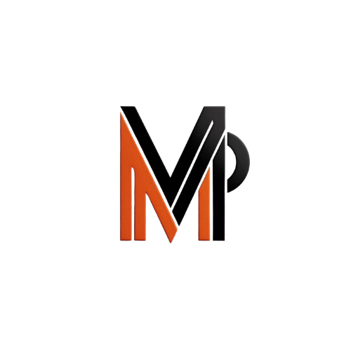 letters MP faded