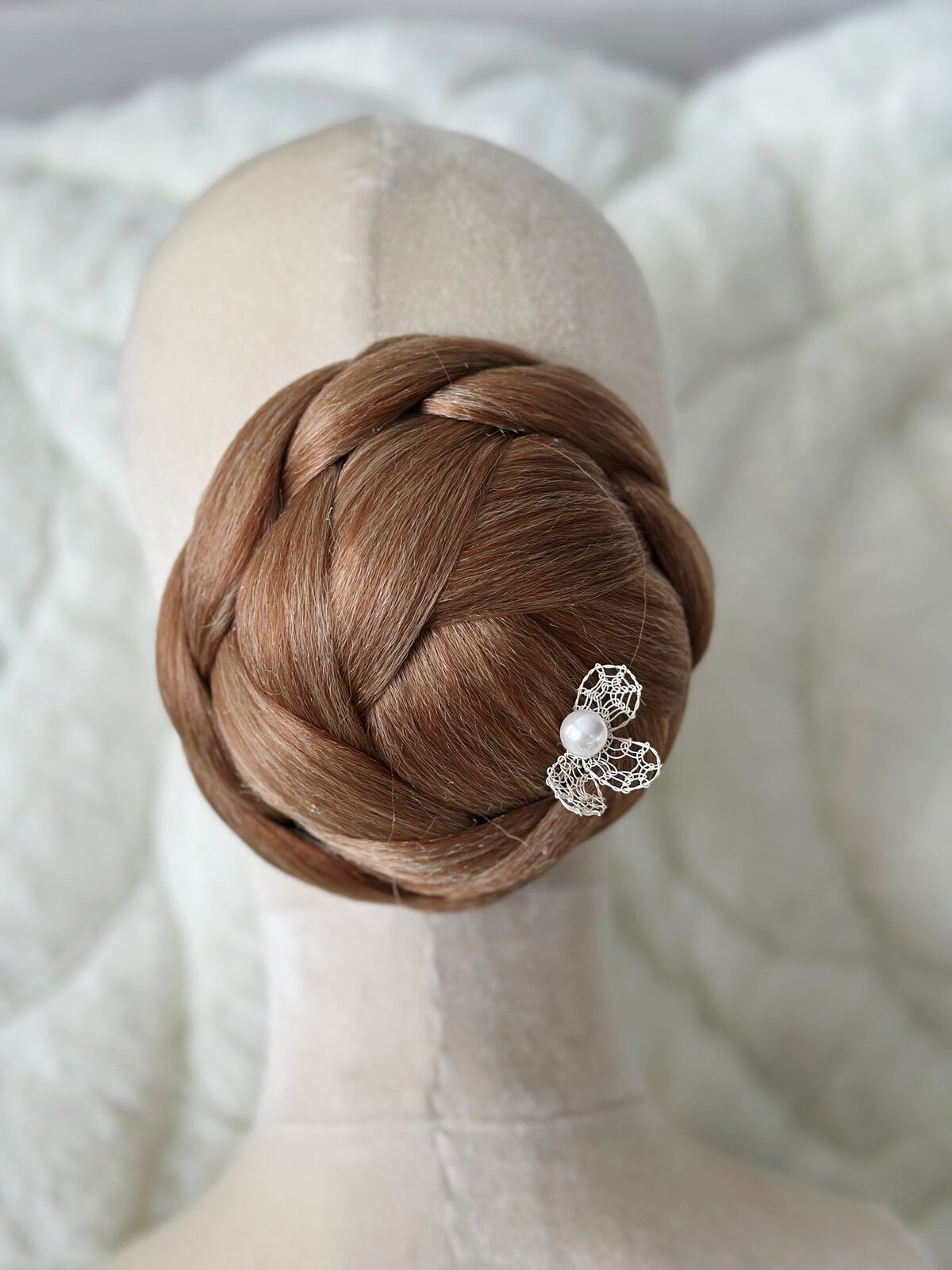 Elegant, handmade bridal hair accessory, timeless beauty for any bride