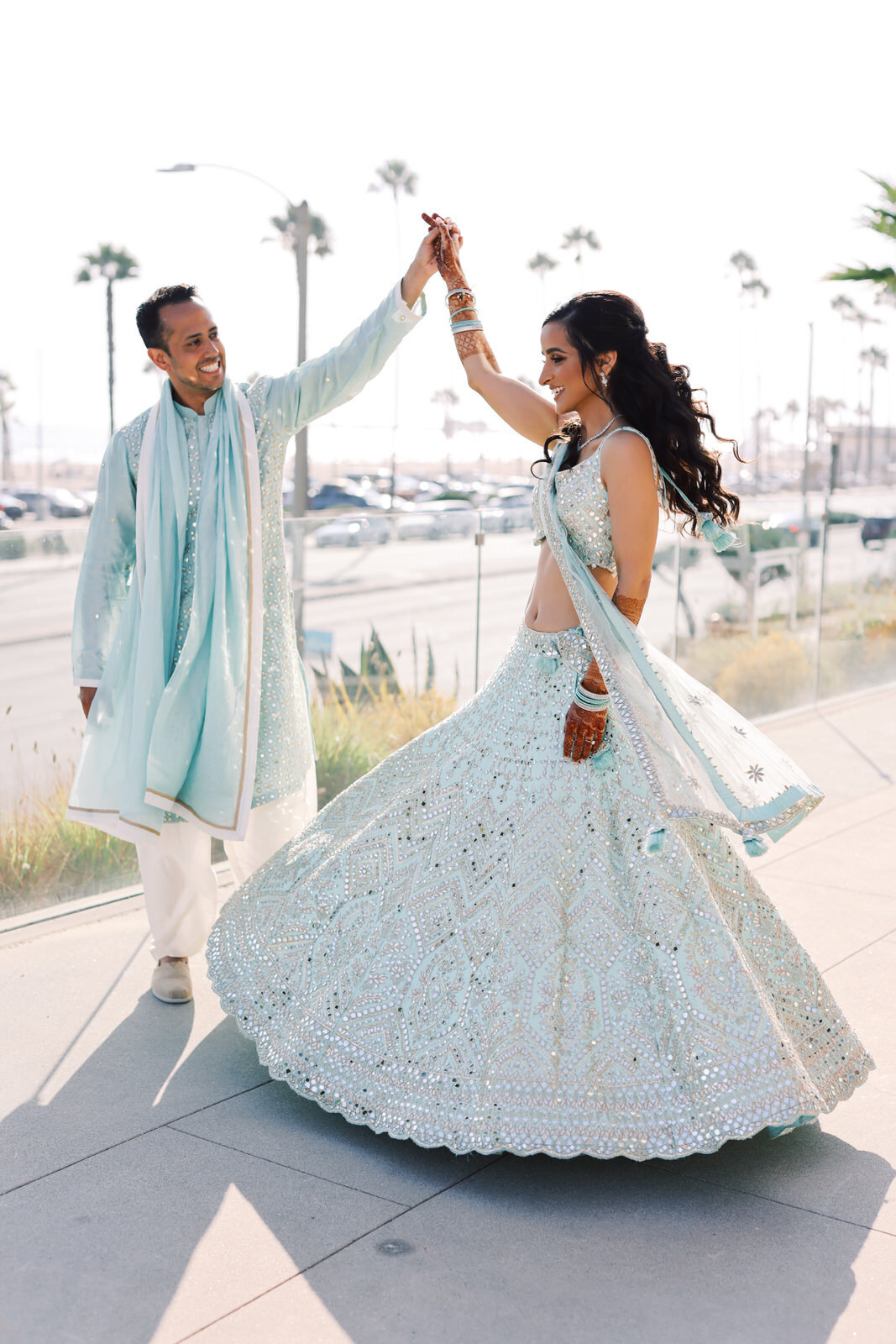 Modern Indian Wedding Photography in LA 11