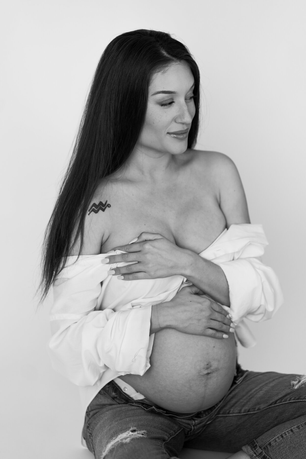 Austin Texas Maternity Studio Photo