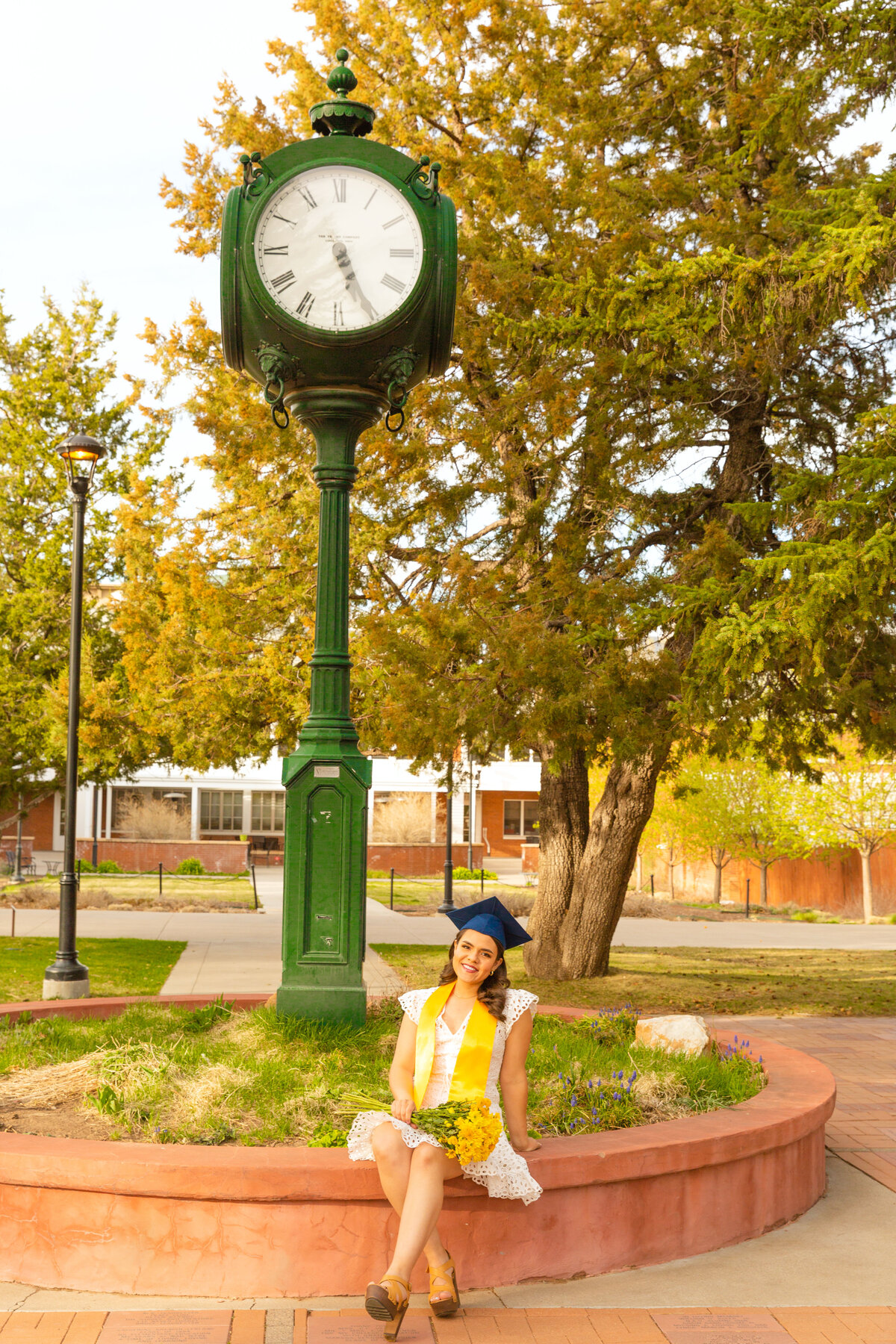 Senior Graduation Portrait - Northern Arizona University - Flagstaff, Arizona - Bayley Jordan Photography