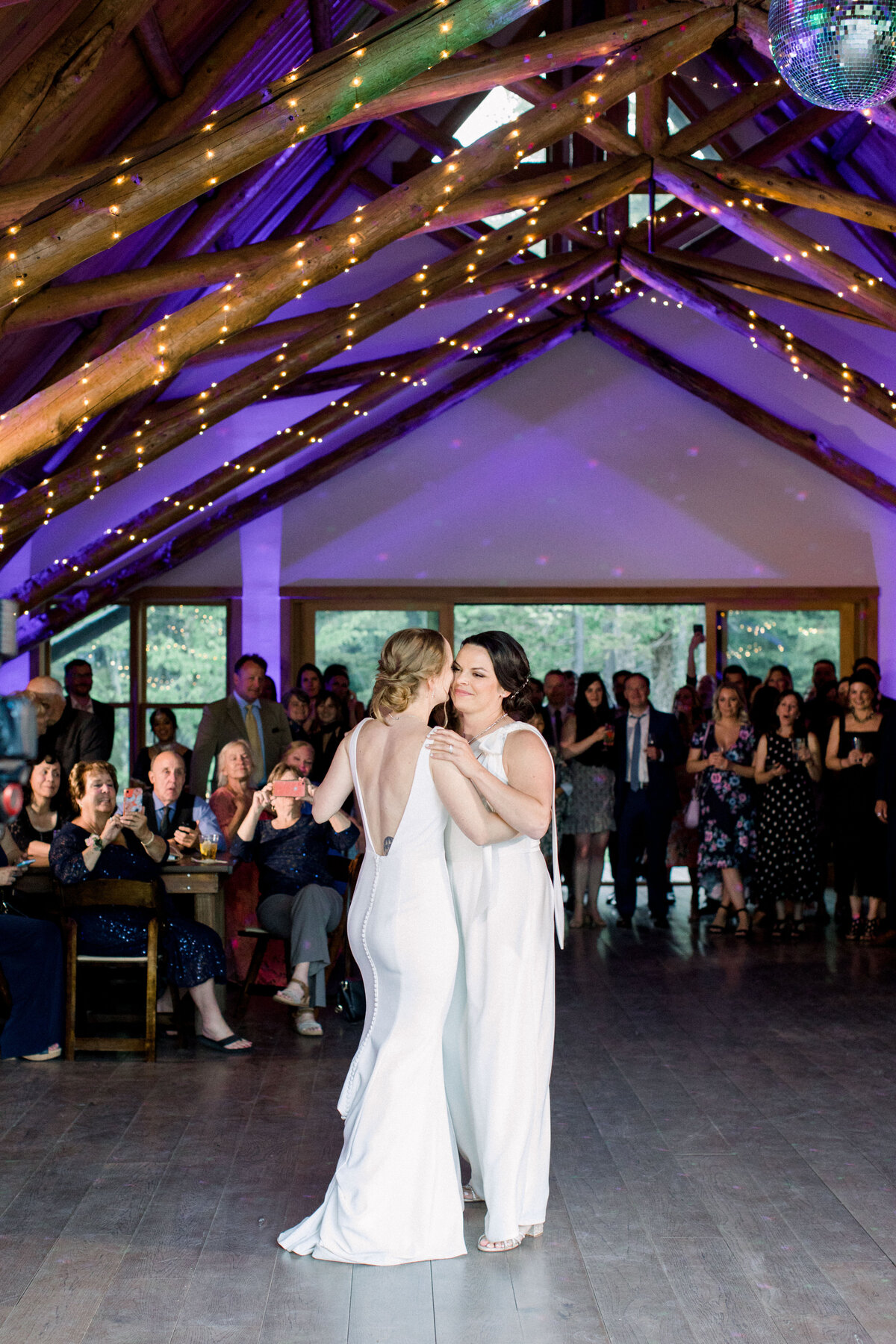 first dance at Munsonville, New Hampshire. wedding reception