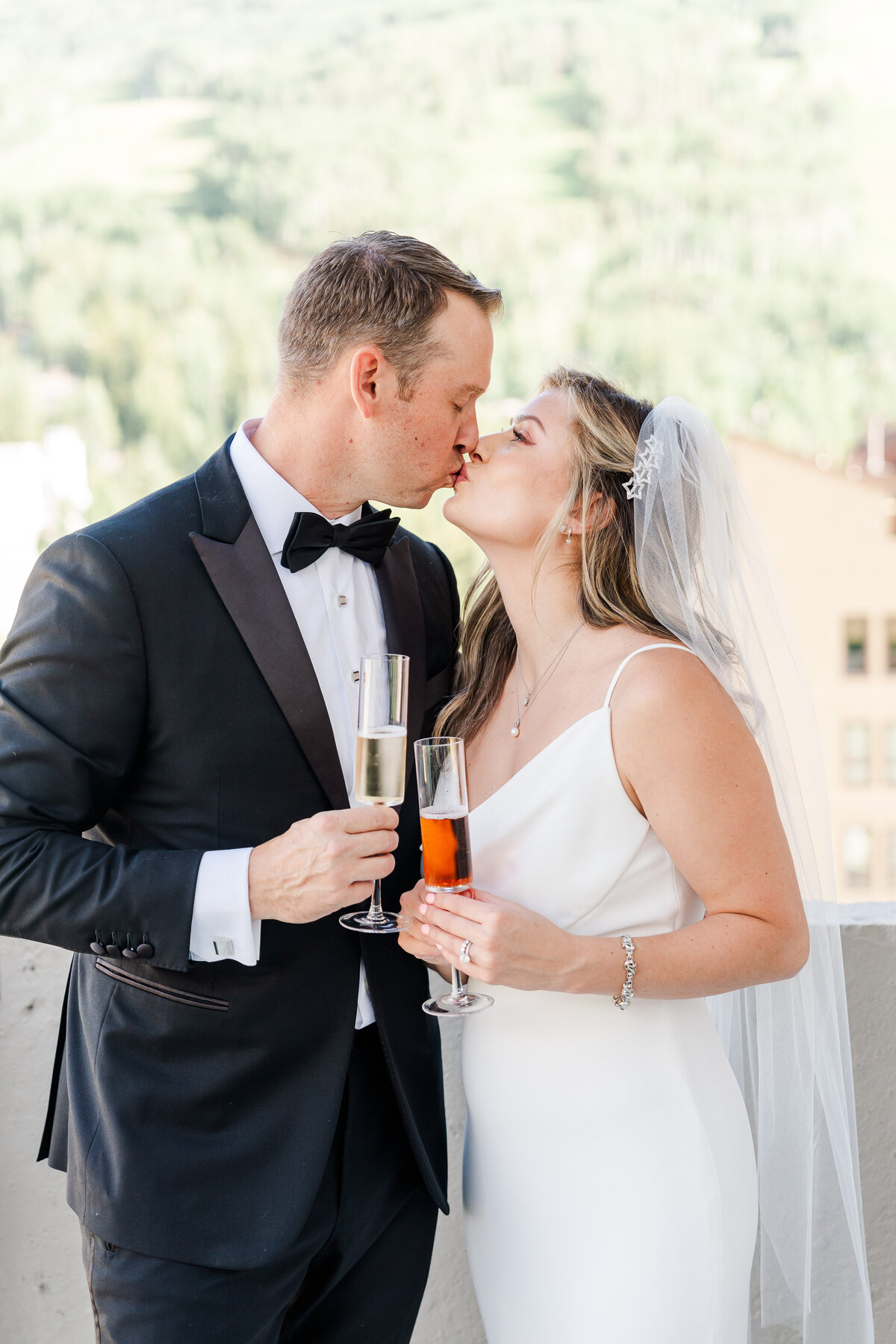 Vail Wedding Deck Mountain Village Romantic Summer Elopement Wedding Ski Lift Elena Spraguer Photography 0022