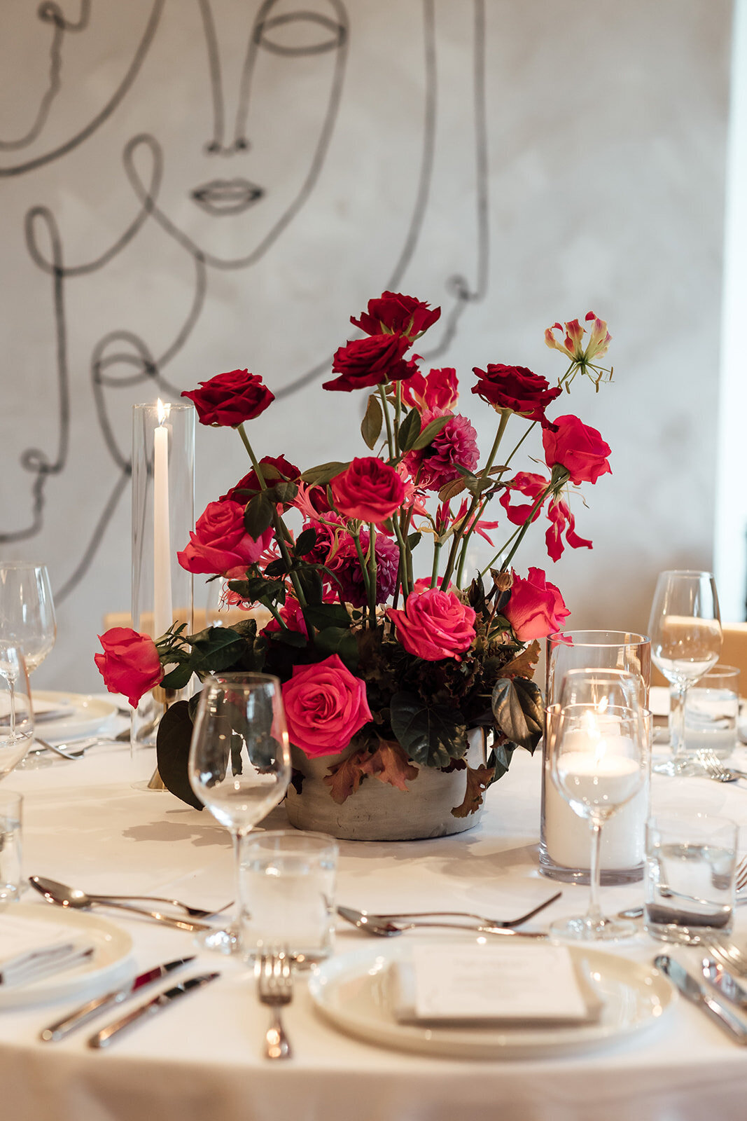 Red Romance - Floral Gallery by Krysta Smith floral Design_31