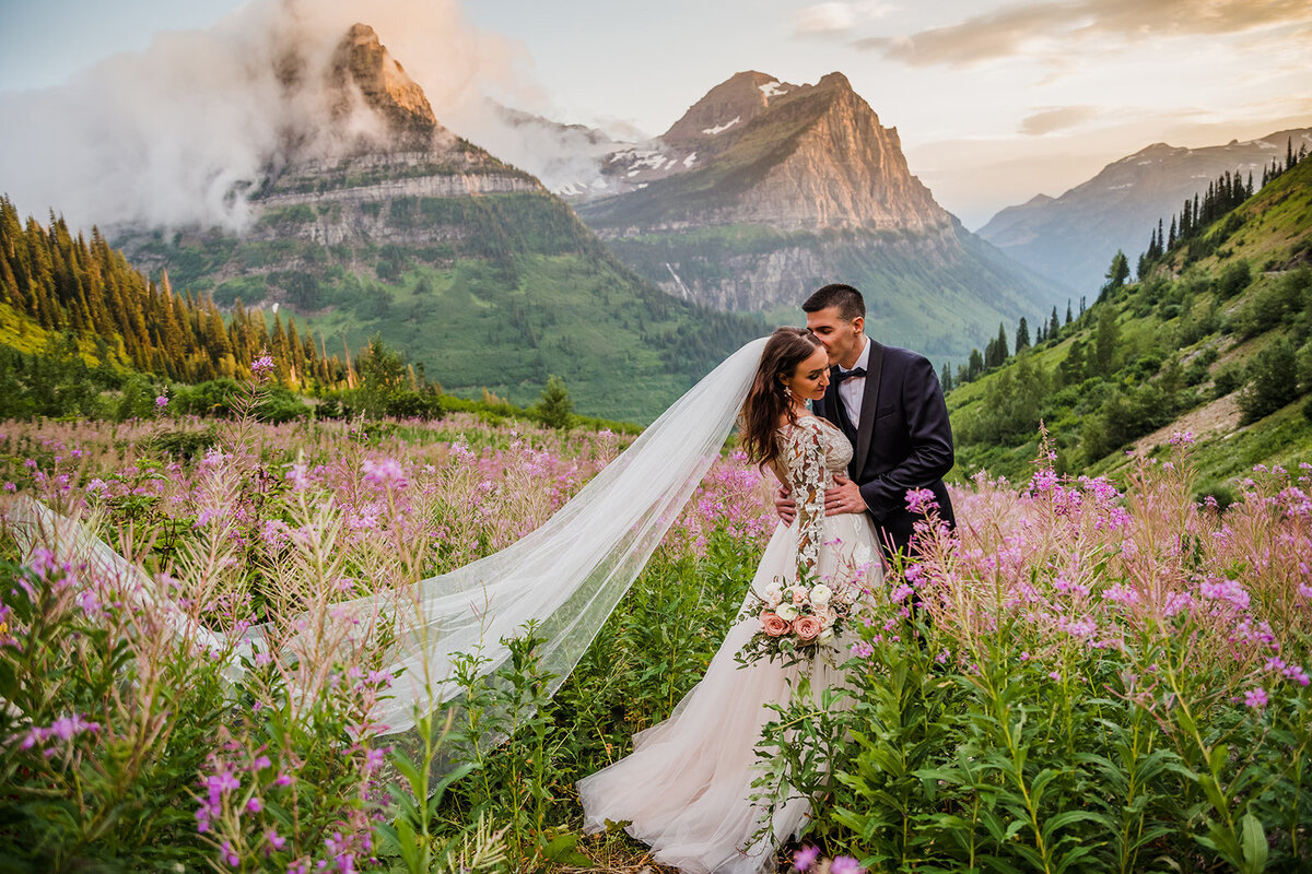 Glacier Park Elopement and Wedding Photographer
