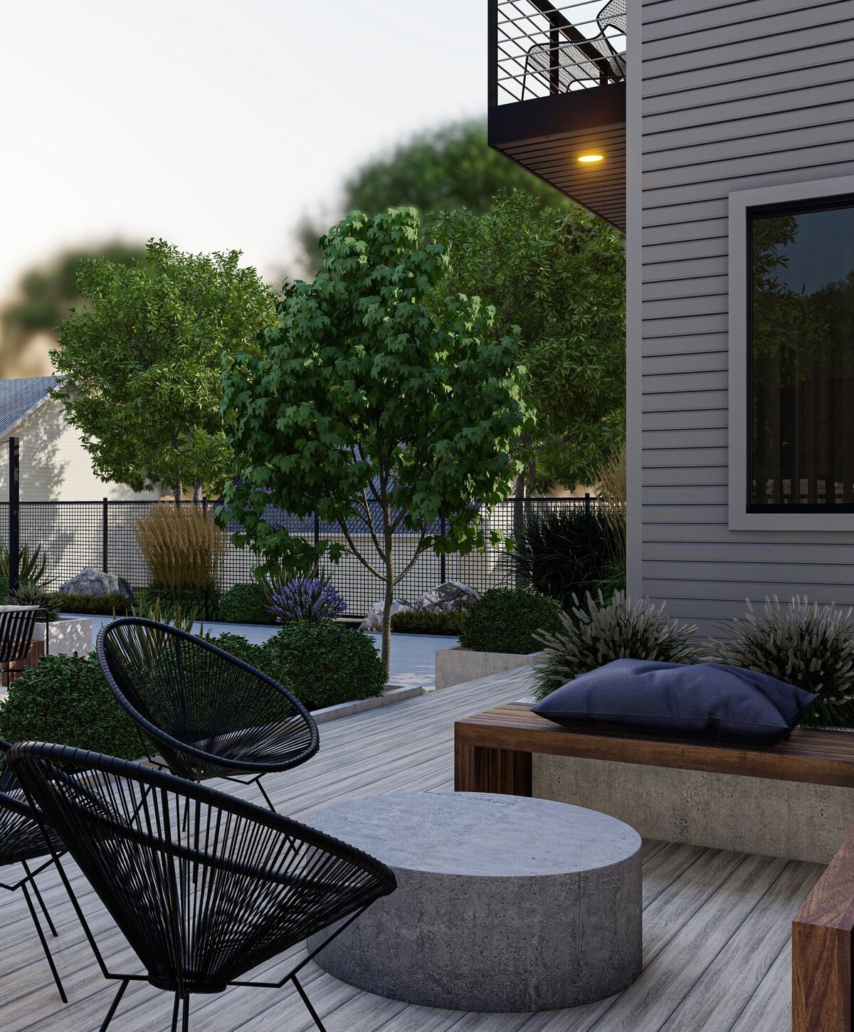 Purple House_Indigo Ink Designs_NWI Interior Designer_Outdoor Oasis_10 vert