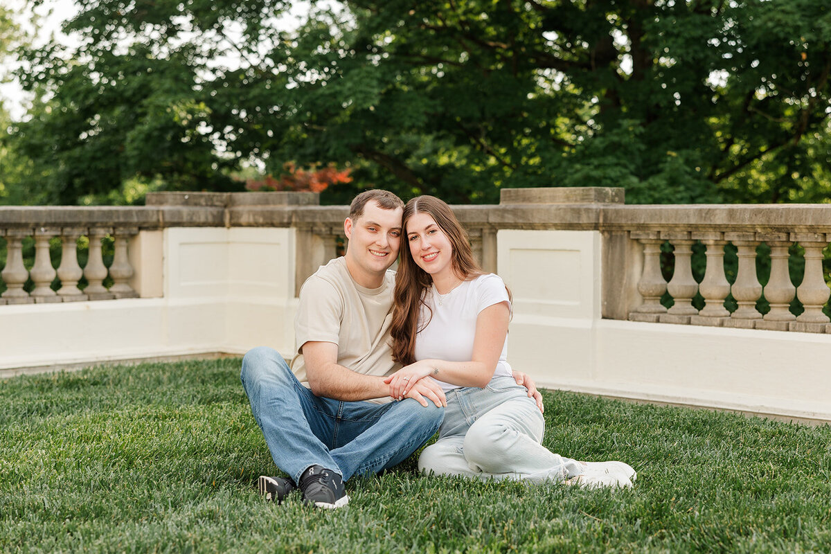 Alexis Fox Photography + Indianapolis + Indiana + Engagement Session + Newfields (26 of 37)