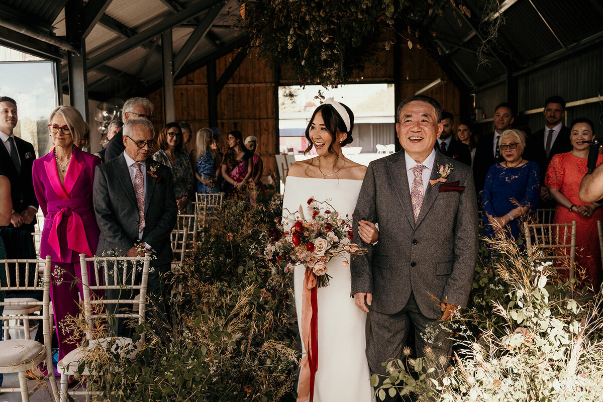 Luxury Floral Meadow Wedding at the Giraffe Shed (41)