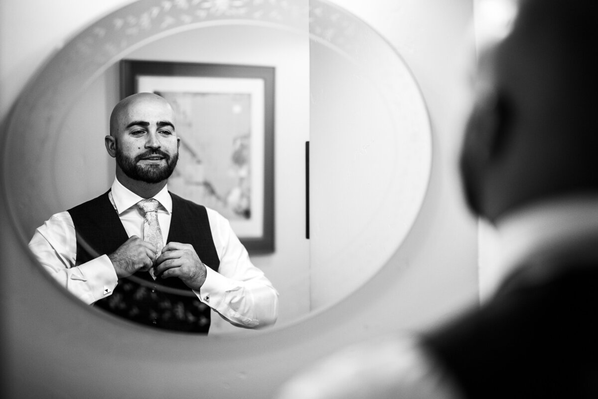 getting ready wedding  details at the hideout in tahoe