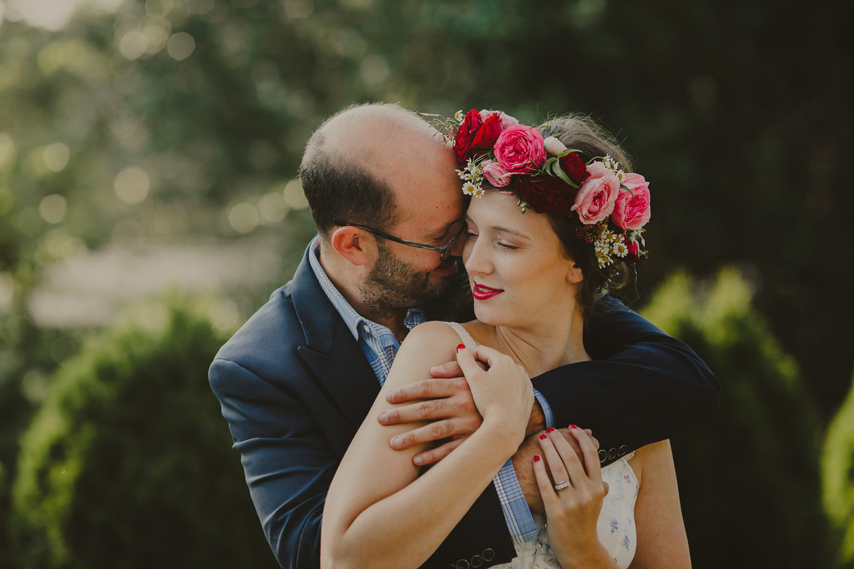 11_Outdoor_Couple_Engagement_Sunset_Boho_Dress_Flower_Crown