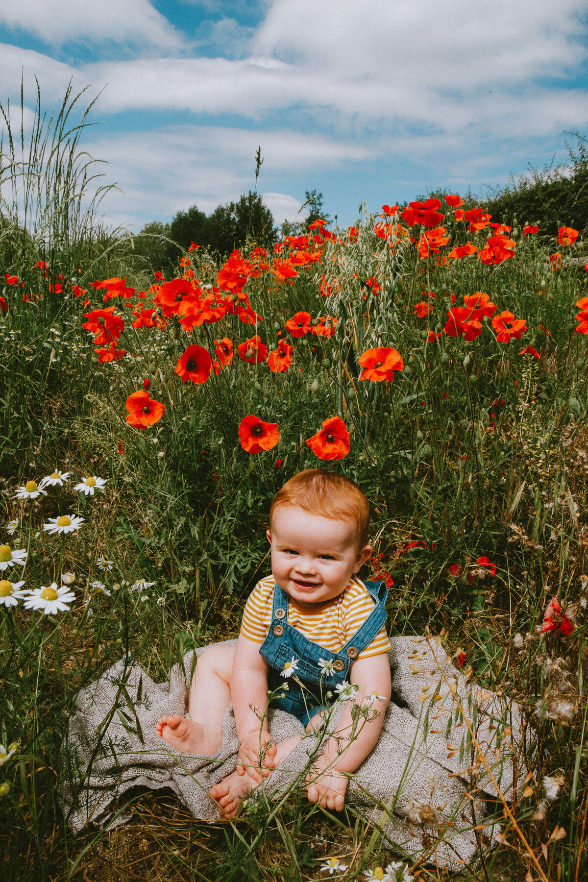 The beautiful sights of Bansted Lavender fields make the perfect backdrop for family photos