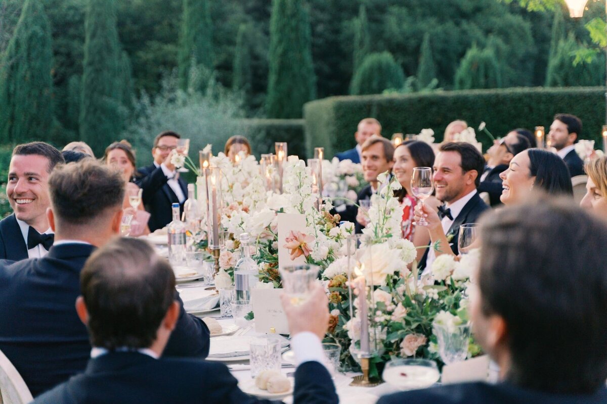 Ombroneta Wedding in Tuscany Dinner00006