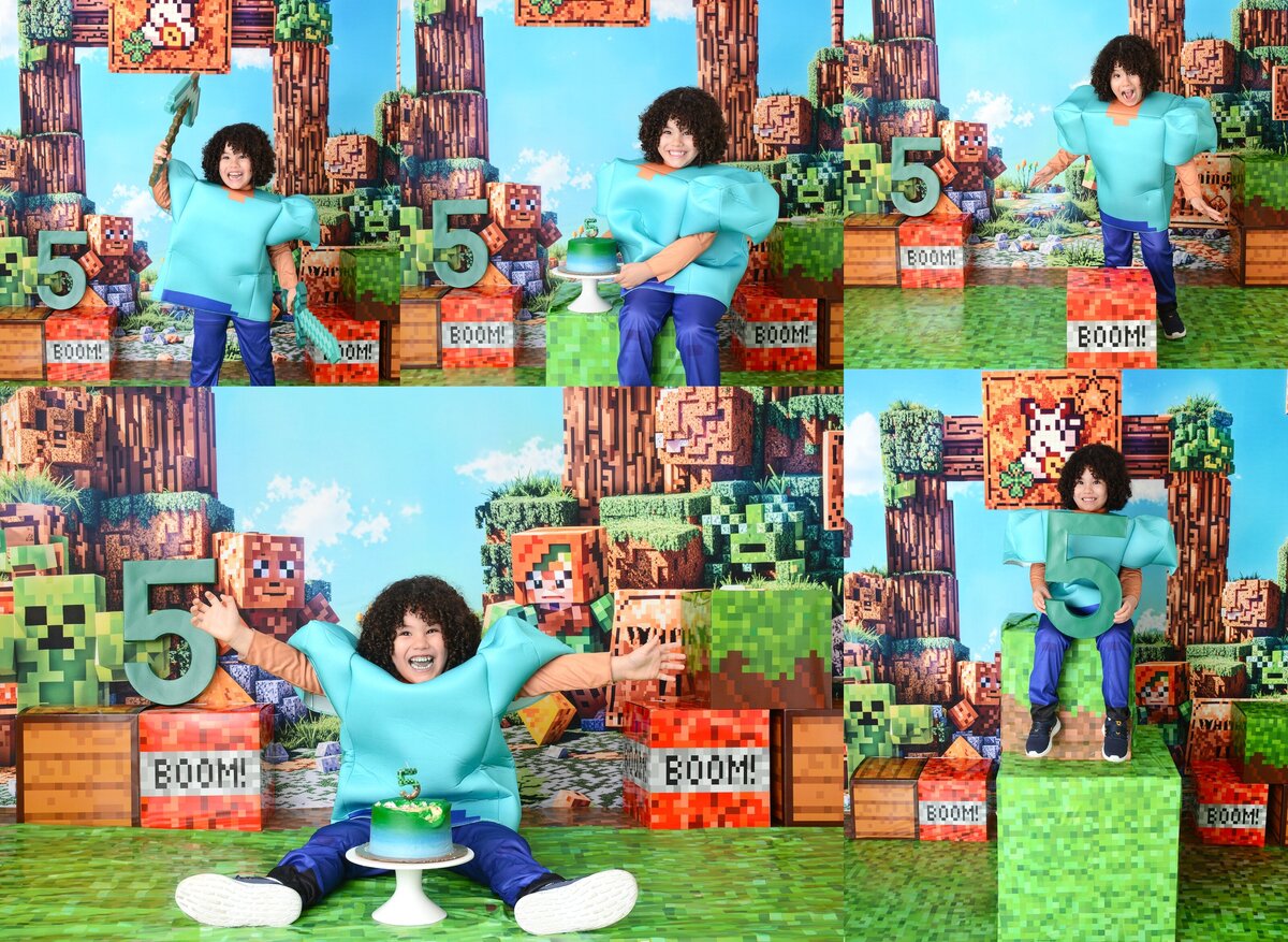 minecraft backdrop