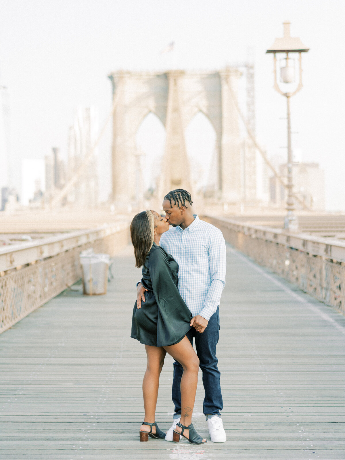Brooklyn Bridge and DUMBO Sunrise, Engagement Session | Amarachi Ikeji Photography 11
