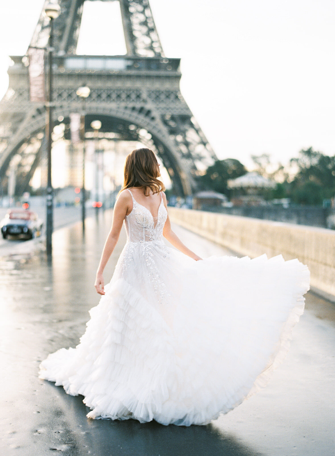 Modern Film Wedding Photography in Paris France 5