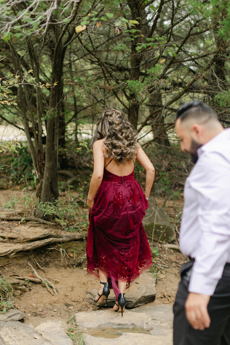 Stone creek engagement photoshoot with Alex Blair