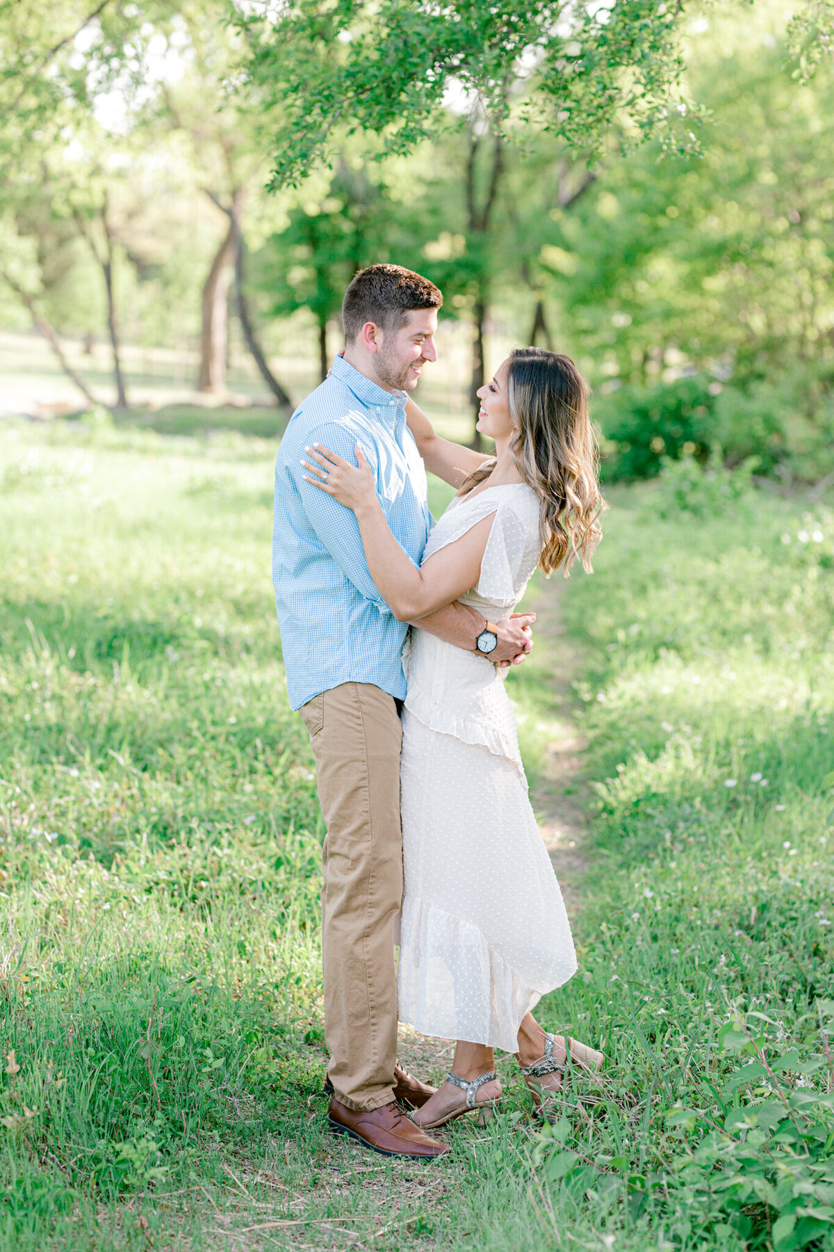 Anna & Brendan White Rock Lake Engagement Session | Dallas Wedding Photographer | Sami Kathryn Photography-8