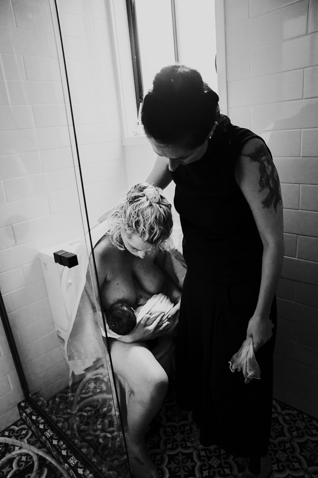 born in the bathroom | home birth in brisbane