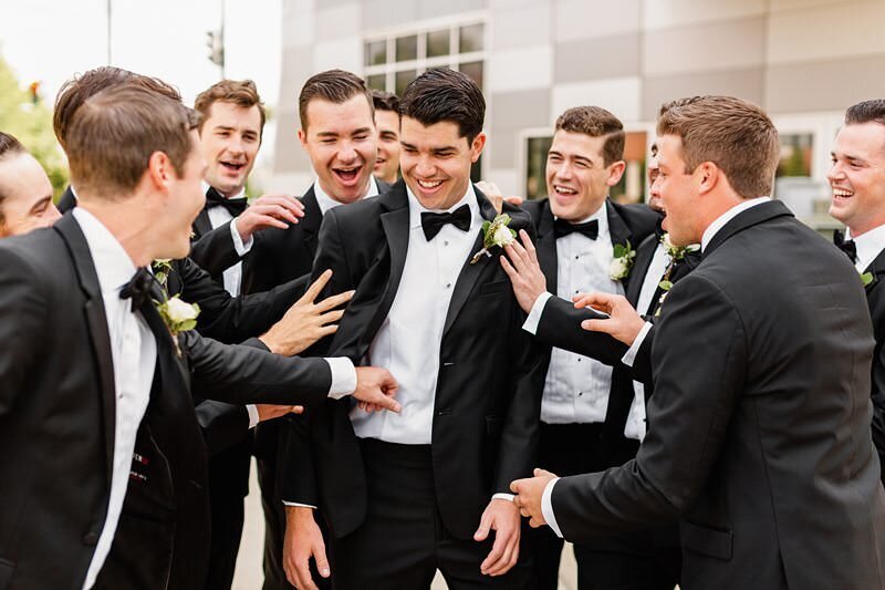 Classic Wedding at City Church of Evansville with Reception at ECC131